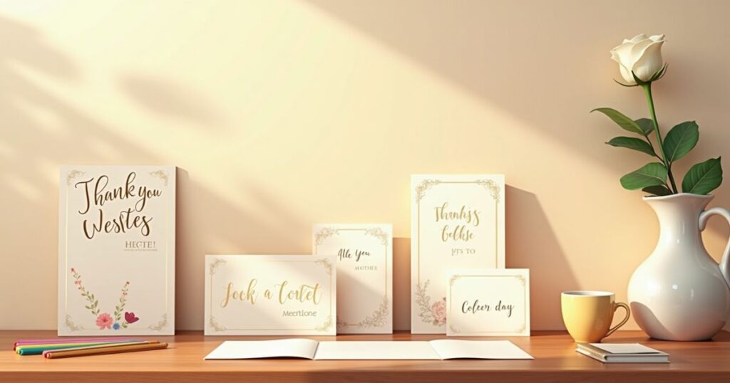 Celebrating Milestones: Thank You Notes for Special Occasions