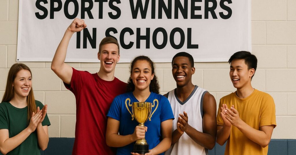 Congratulate Sports Winners in School