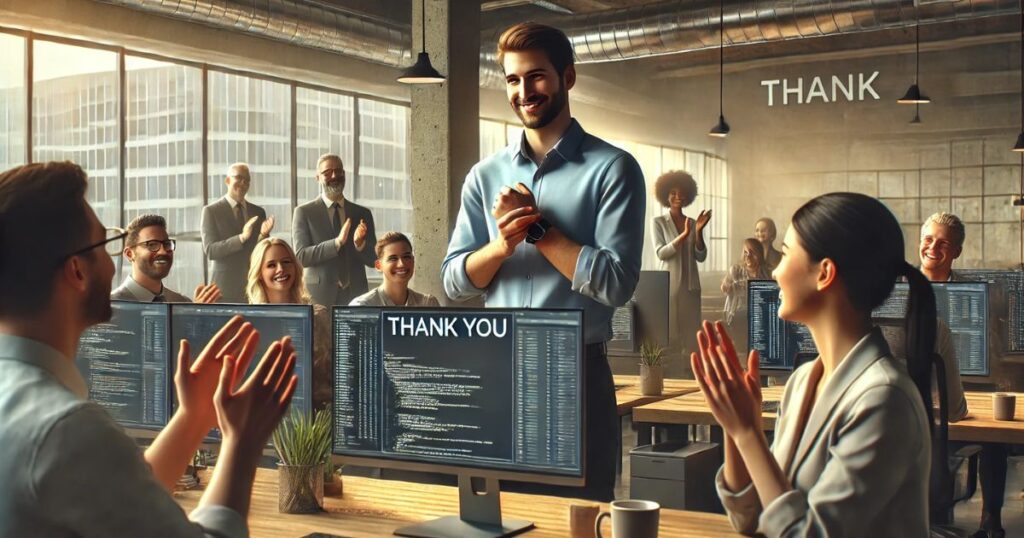 Expressing Gratitude for Technical Skills