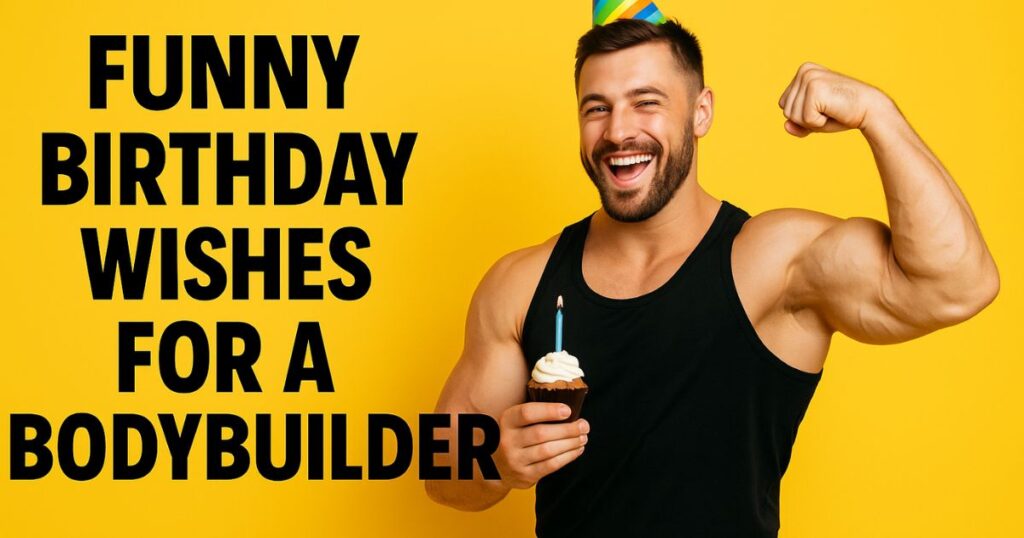 Funny Birthday Wishes for a Bodybuilder