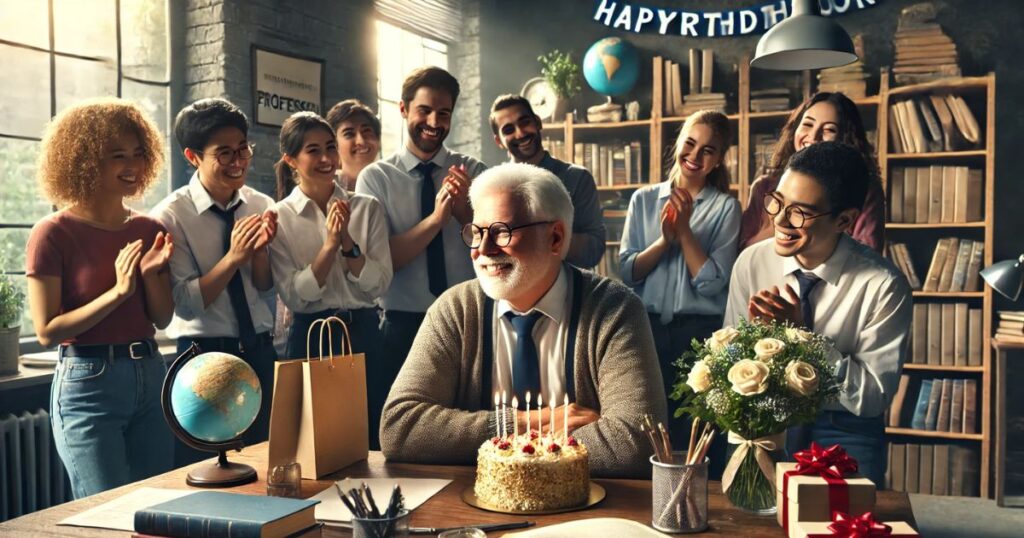 Heart-touching Birthday Wishes for a Professor