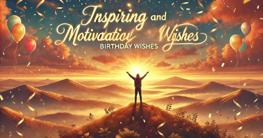 Inspiring and Motivational Birthday Wishes