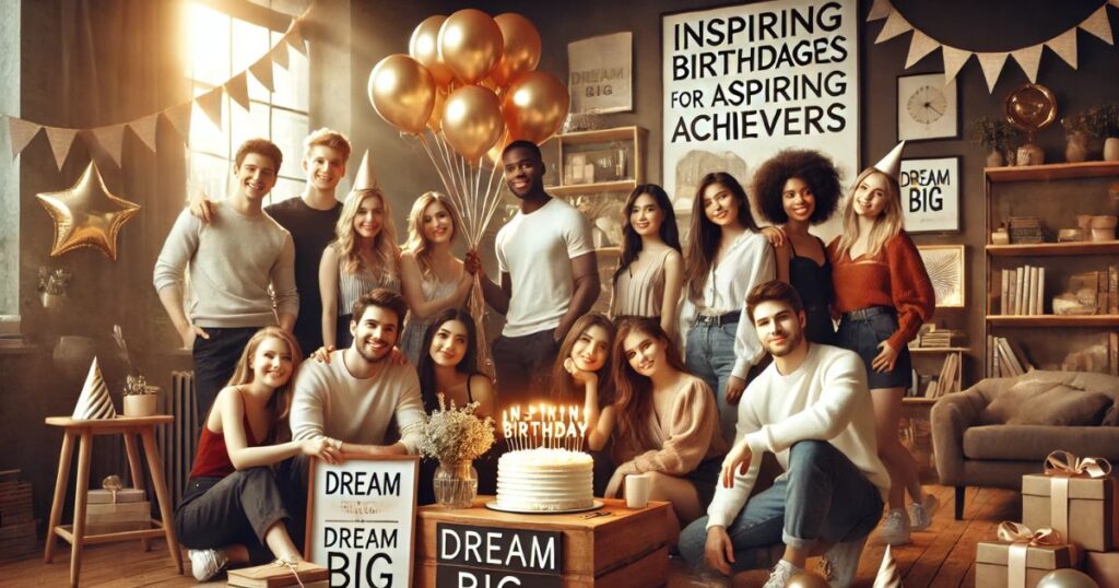 Inspiring Birthday Messages for Aspiring Achievers