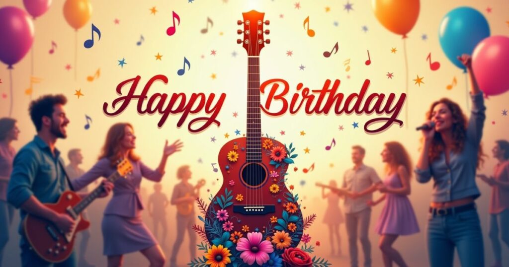 Rhythmic Melodies - Birthday Wishes for Musicians and Performers