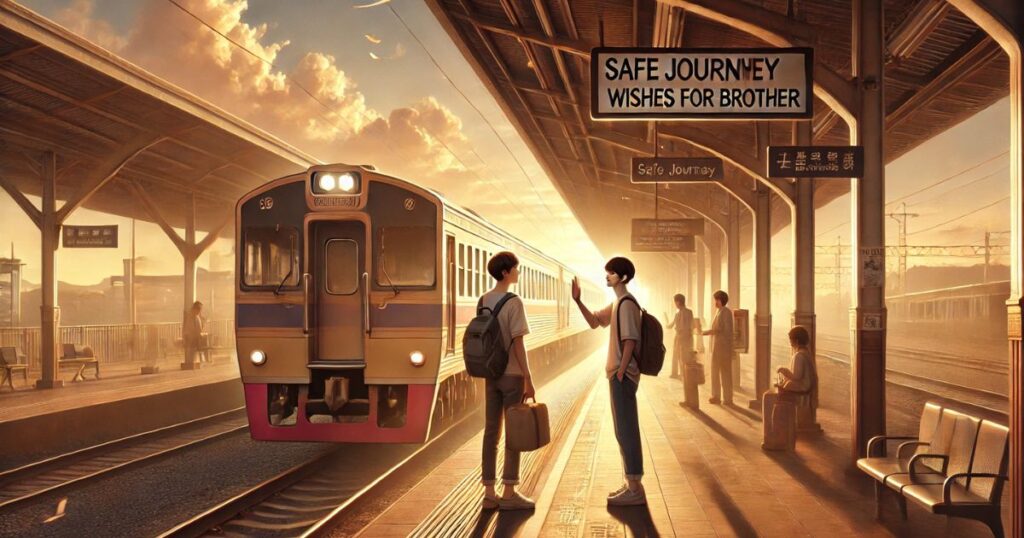 Safe Journey Wishes for Brother