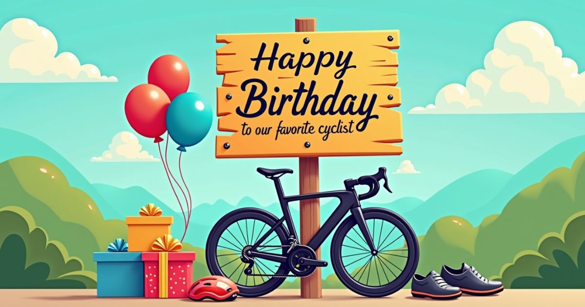 100 Birthday Wishes for Cyclists: Pedal-Perfect Messages for Bike Lovers
