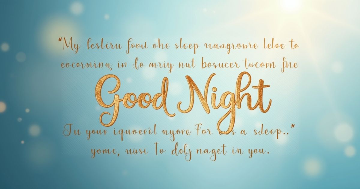 40+ Good Quotes to wish a Good Night