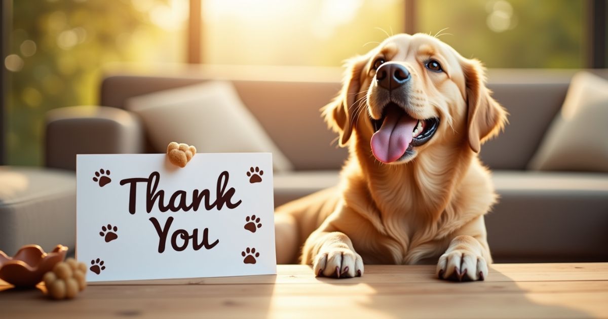 80+ Thank You Message for Dog Sitting – Gratitude for Canine Care