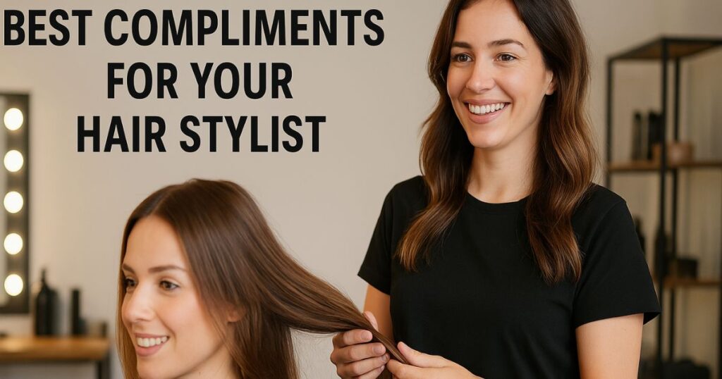 Best Compliments for Your Hair Stylist