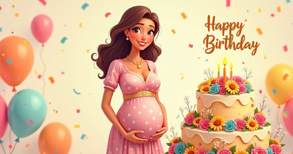 Funny Birthday Wishes for Pregnant Wife
