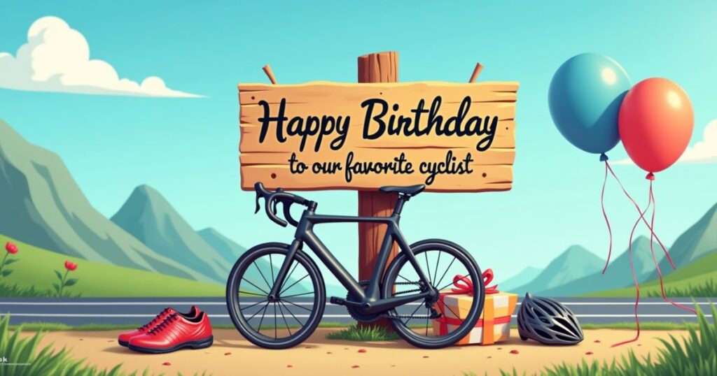 Inspirational Birthday Wishes for Cyclists