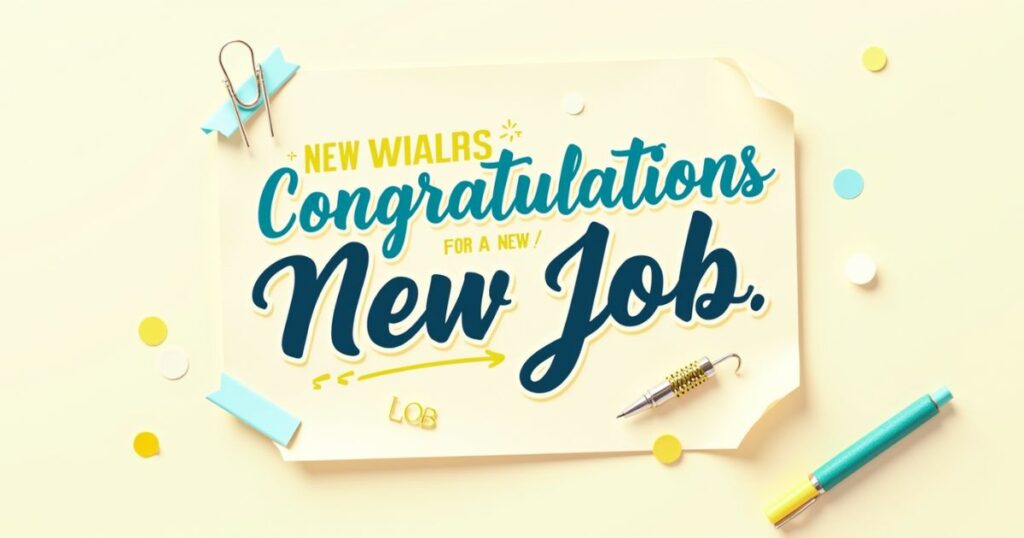 New Job Quotes Wishes