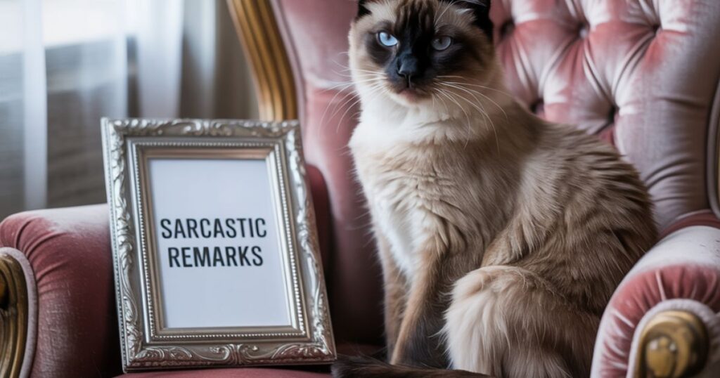 Sarcastic Remarks
