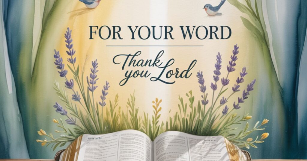 Short Prayer After Reading the Bible