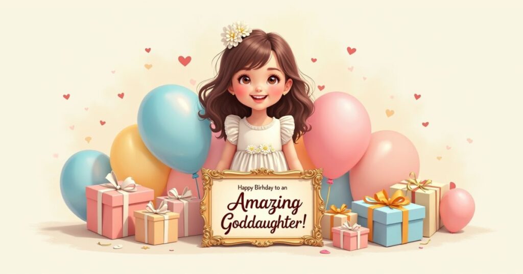 Sweet 20 Birthday Wishes for Goddaughter
