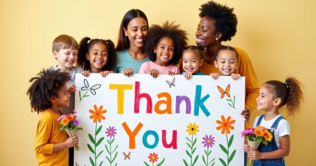 Thank you Notes from Child