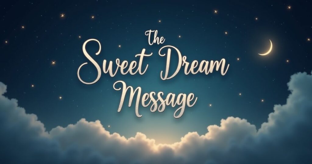 The Sweet Dream Message