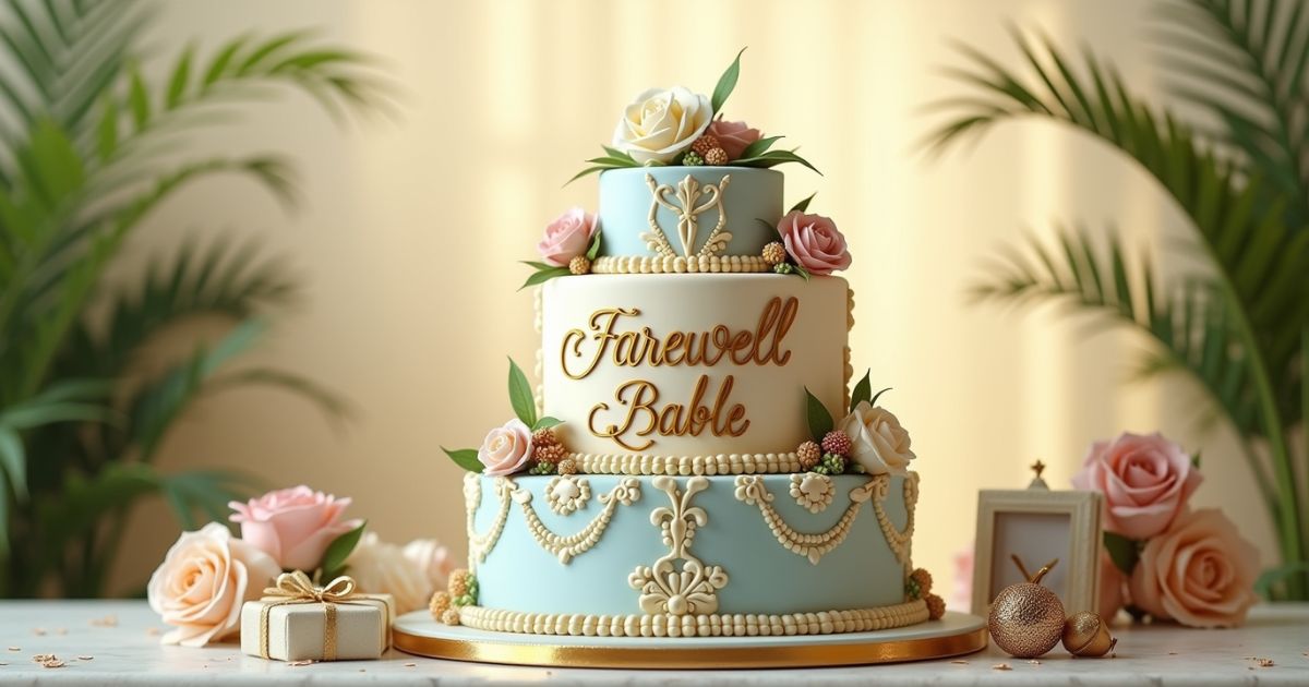 Top 100+ Thoughtful & Short Farewell Wishes On Cake