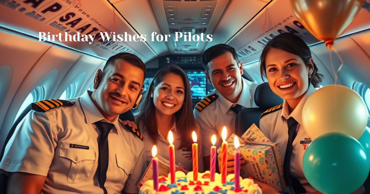 Birthday Wishes for Pilots
