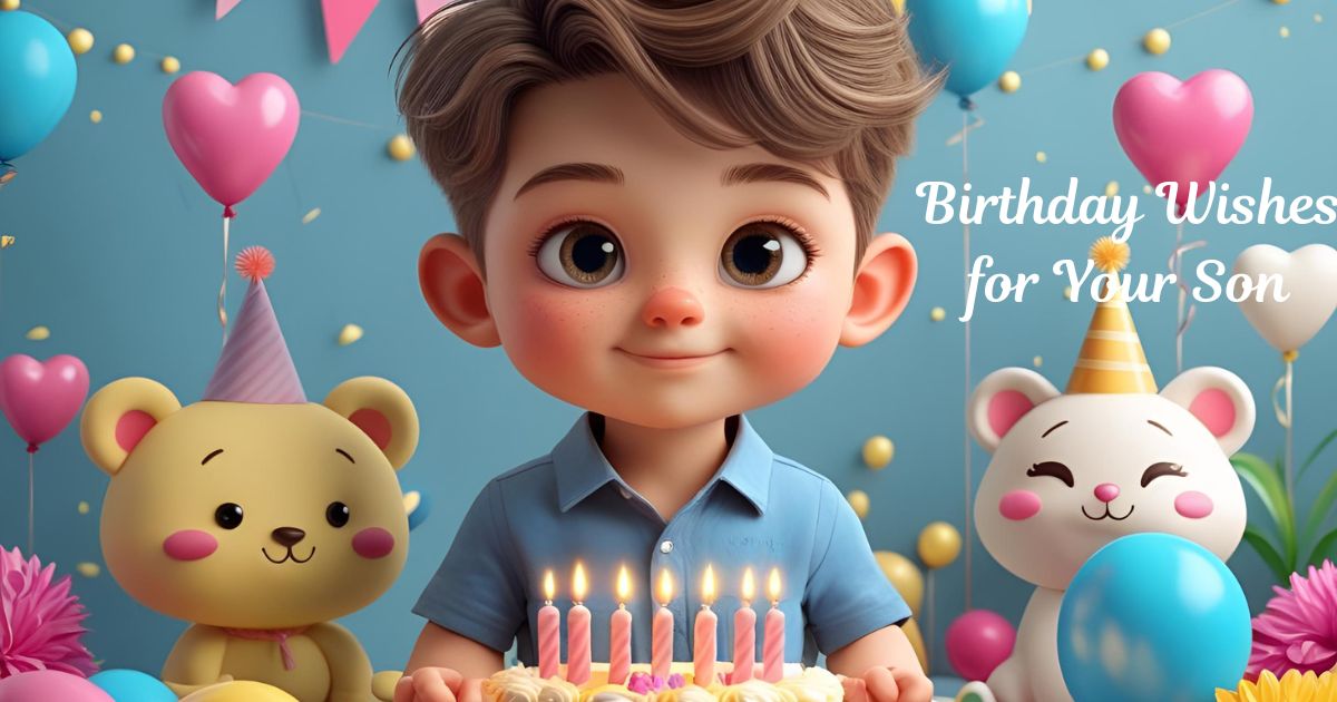 Birthday Wishes for Your Son