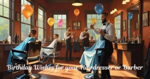 Birthday Wishes for your Hairdresser or Barber