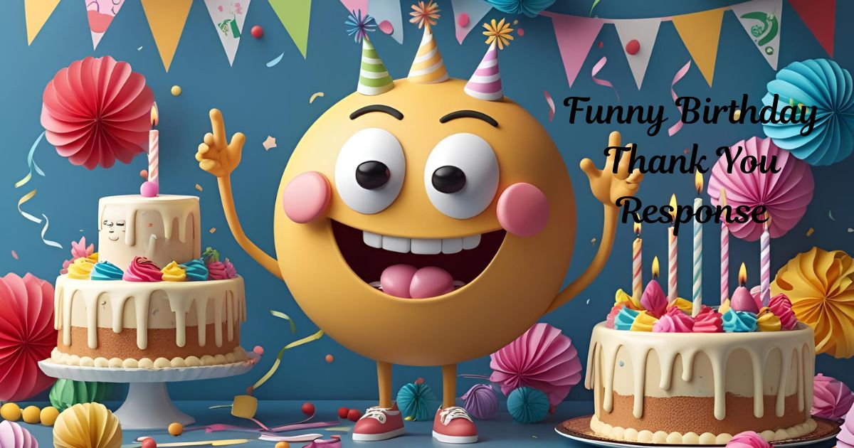 Funny Birthday Thank You Response