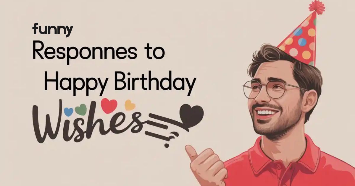 Funny Responses To Happy Birthday Wishes
