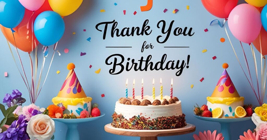 Thank You for Birthday Wishes