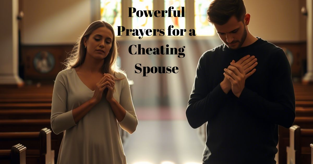 Powerful Prayers for a Cheating Spouse