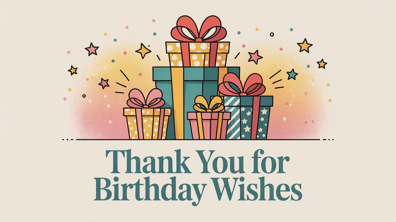 Thank you for Birthday Wishes