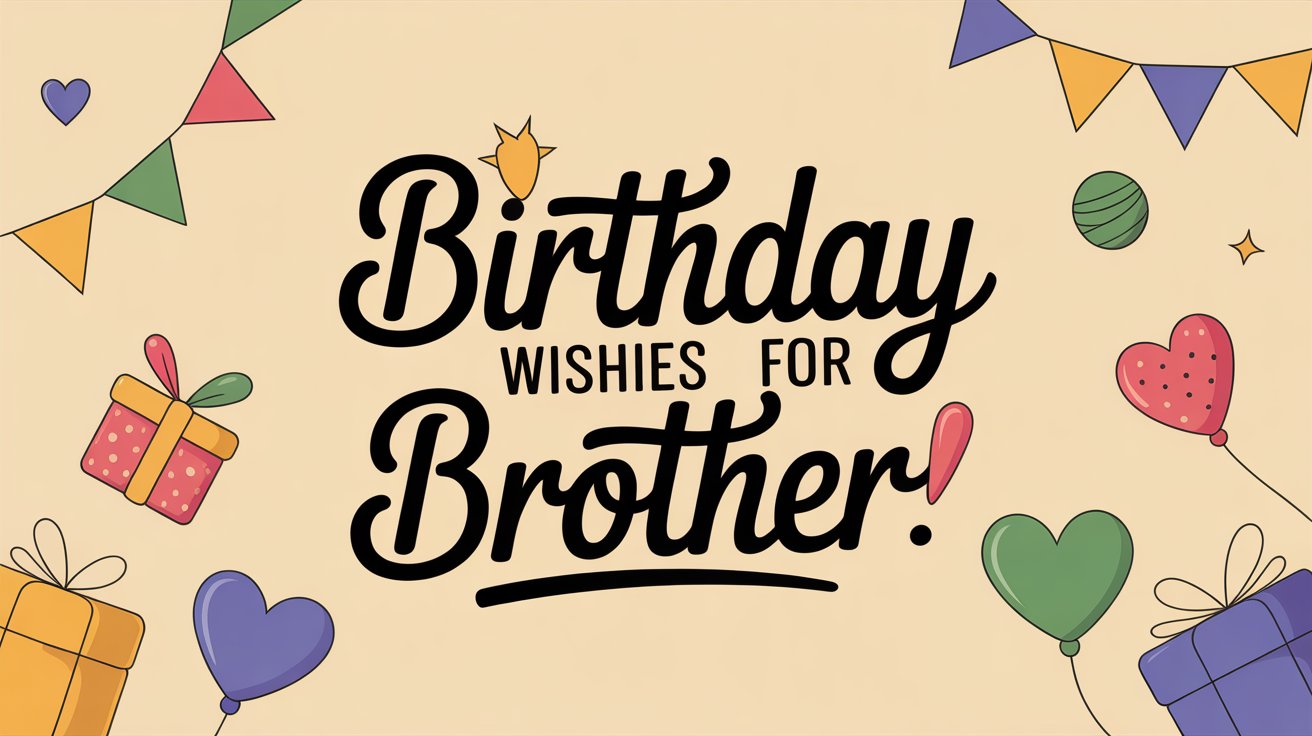 Birthday Wishes for Brother
