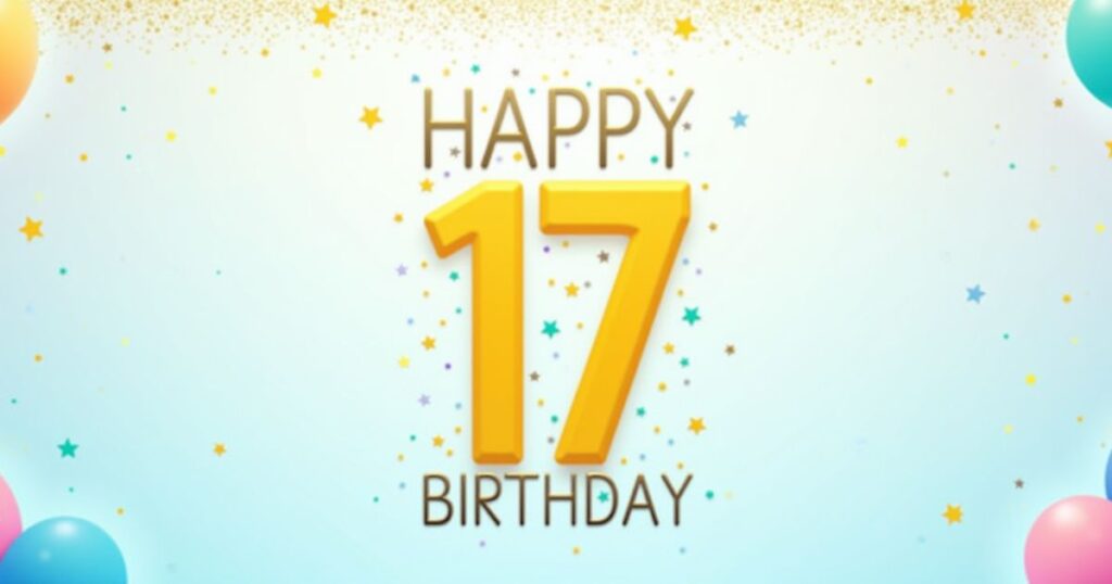Funny 17th Birthday Wishes