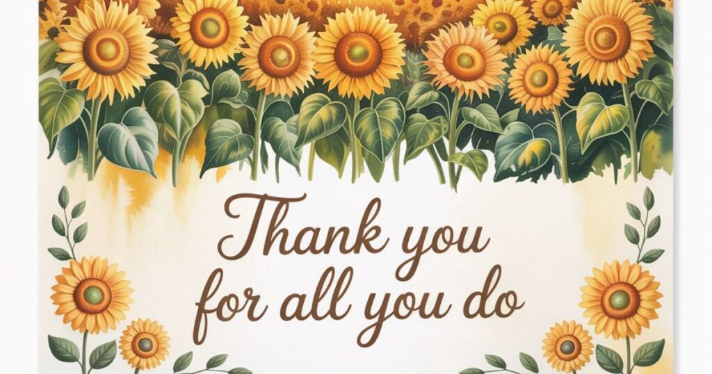 Personal Ways to Say ‘Thank You For All You Do’