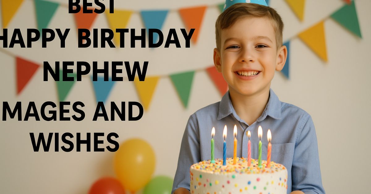 Best Happy Birthday Nephew Images and Wishes