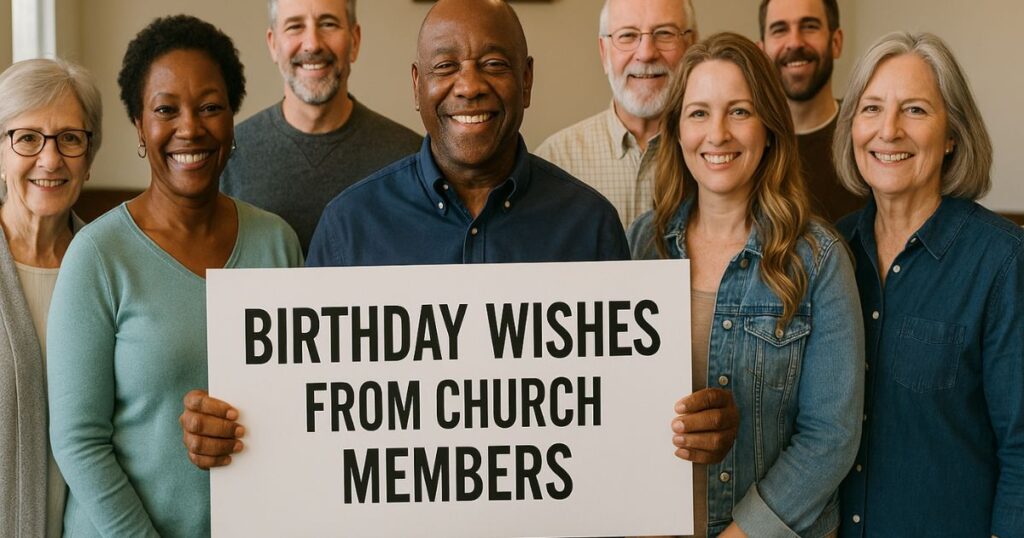 Birthday Wishes from Church Members