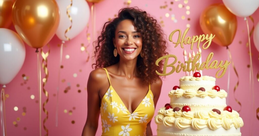Funny Birthday Wishes for a Beautiful Lady