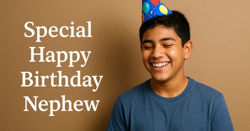 Special Happy Birthday Nephew