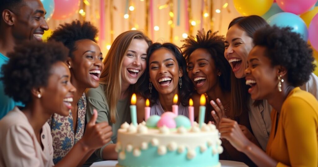 Surprise Birthday Party to Friends