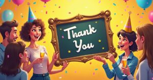 Thank You Messages for Surprise Birthday Party